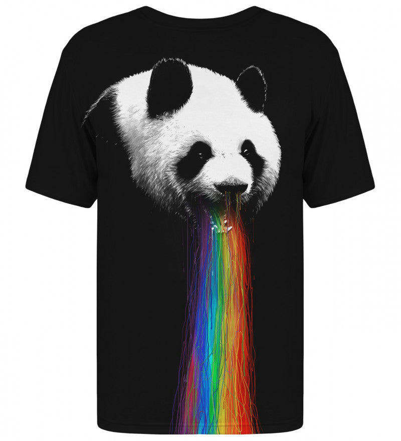 Panda mintás póló