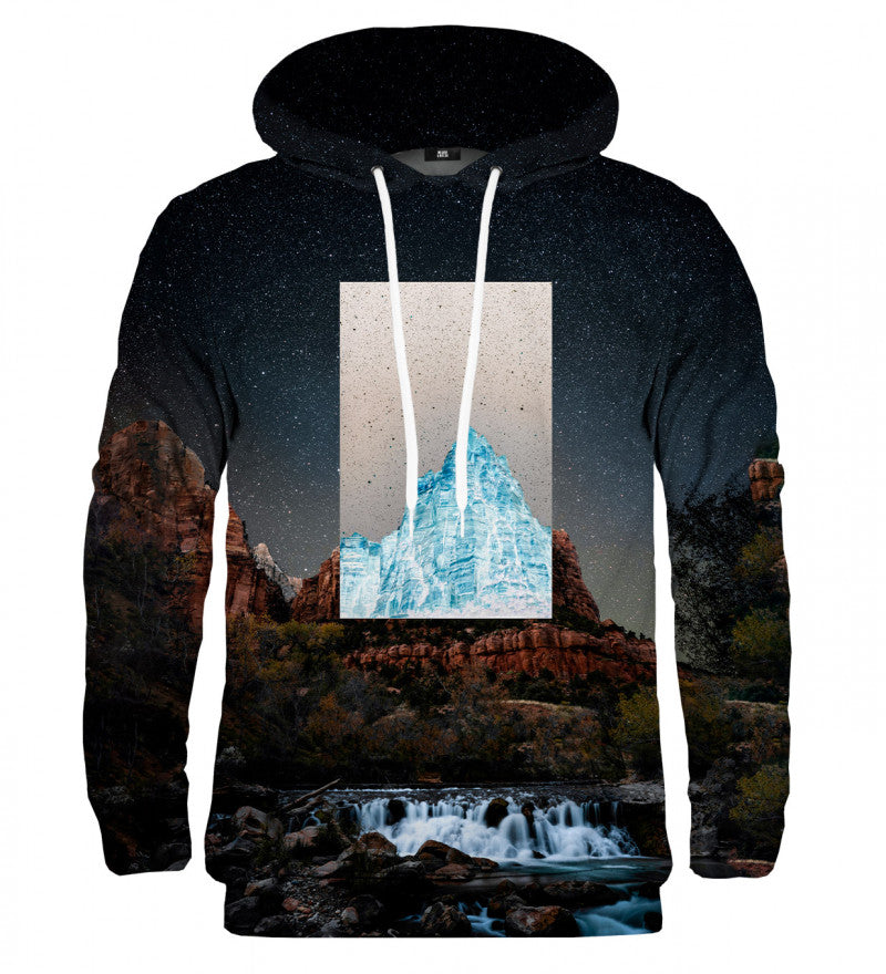 Mountain Collage pulóver