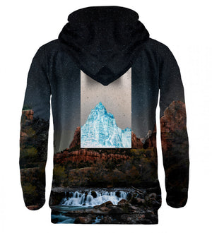 Mountain Collage pulóver