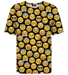 Emoji mintás póló