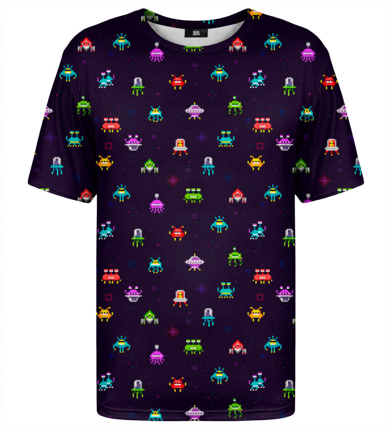 Pixel űrlény póló