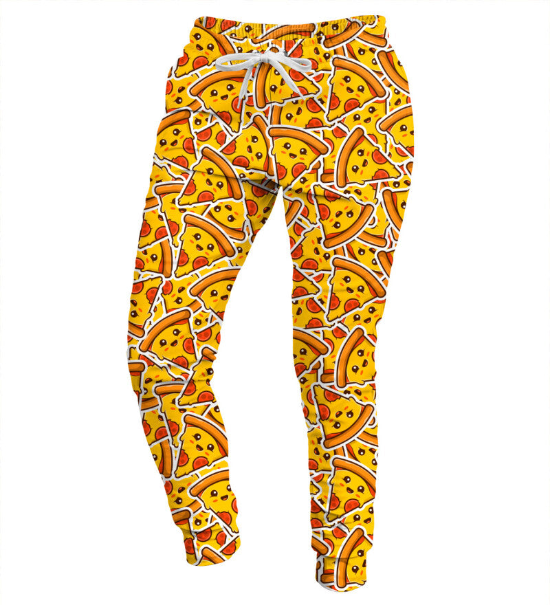 Pizzaszelet mintás tréning nadrág