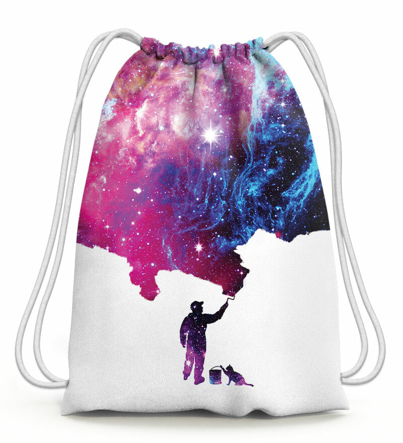 Galaxis mintás tornazsák