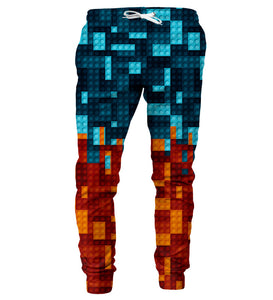 Piros kék lego mintás tréning nadrág