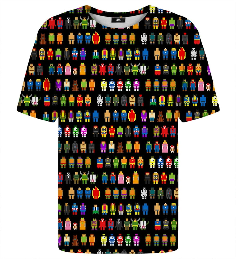 Pixel Heroes póló