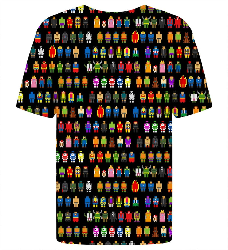 Pixel Heroes póló