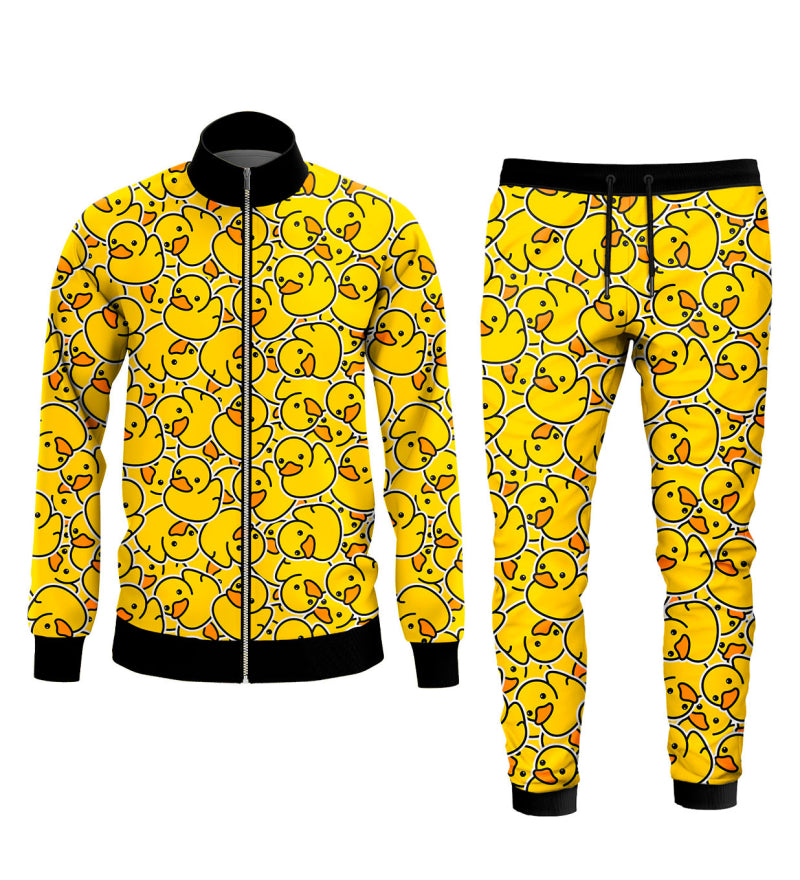 Sárga Rubber Duck mintás szett