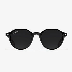 Fekete kerek szögletes D.Franklin napszemüveg Ultra Light Black