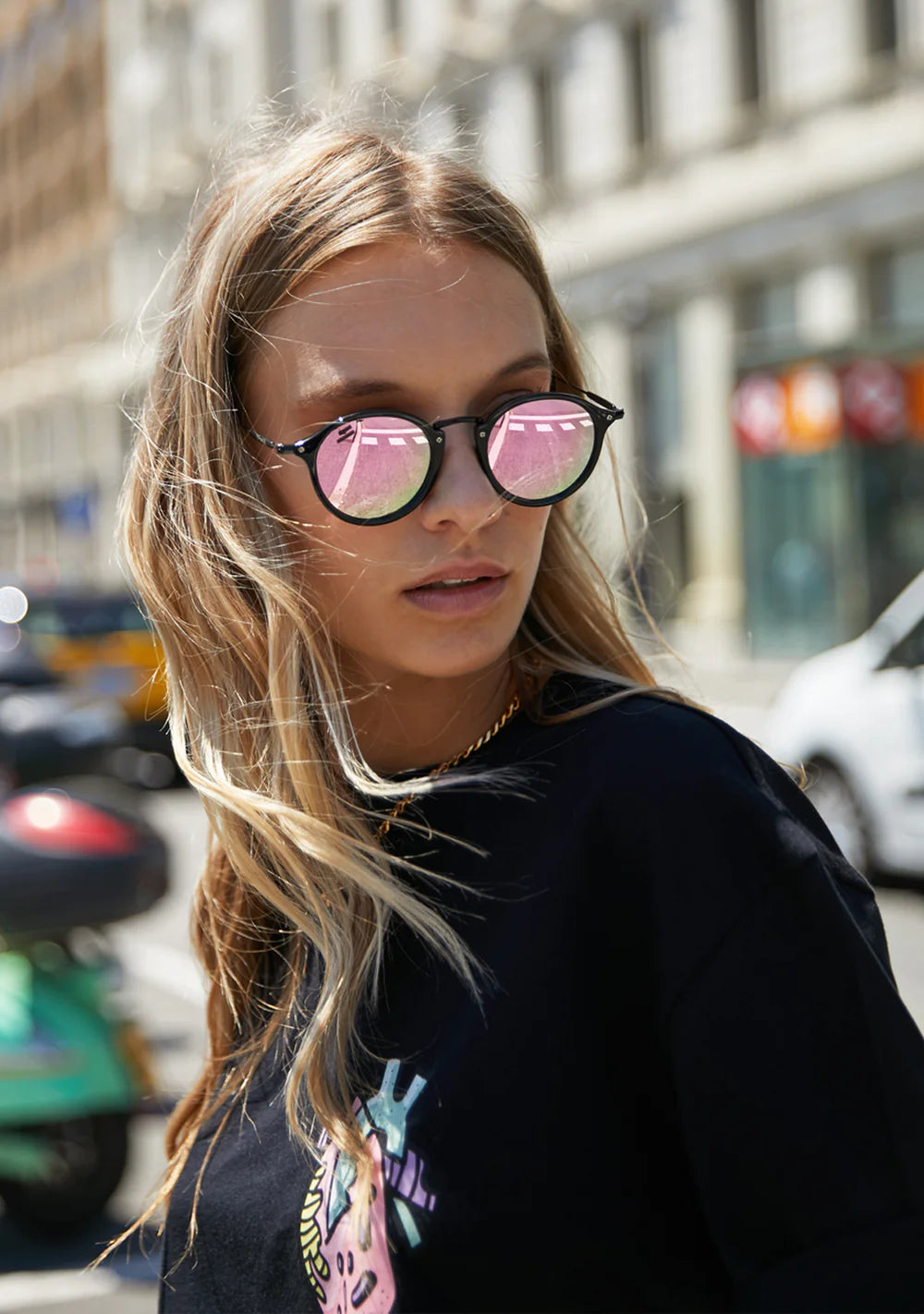 Roller TR90 Pink
