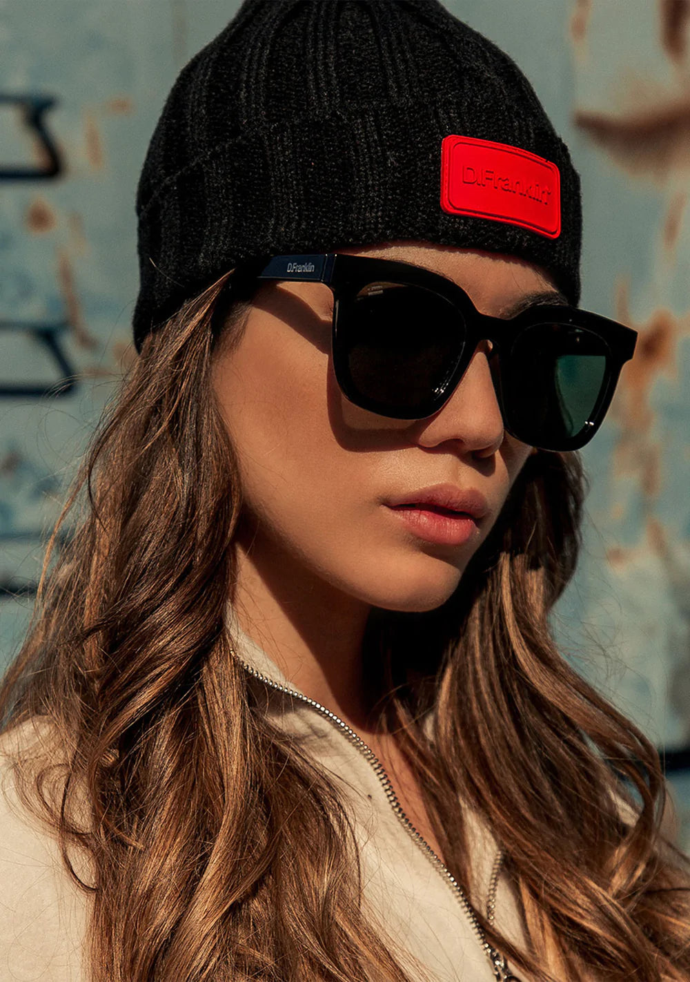 D.Franklin 993 Black női napszemüveg Női modellen