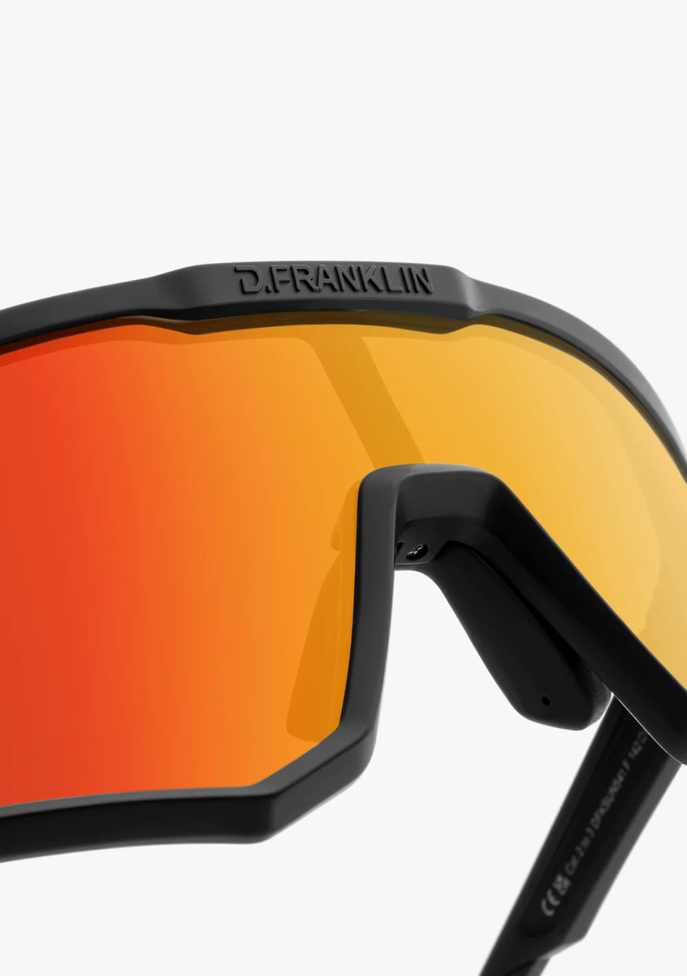 D. Franklin Hurricane Black/Red unisex sport napszemüveg