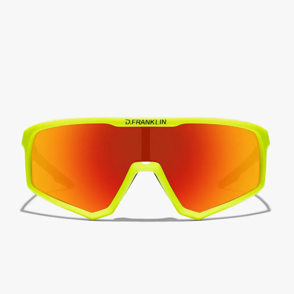 D.Franklin Hurricane Lime/Red sport napszemüveg